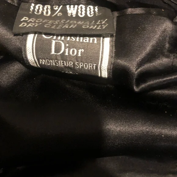 Vintage Christian Dior Wool Trench Coat - Picture 10 of 13